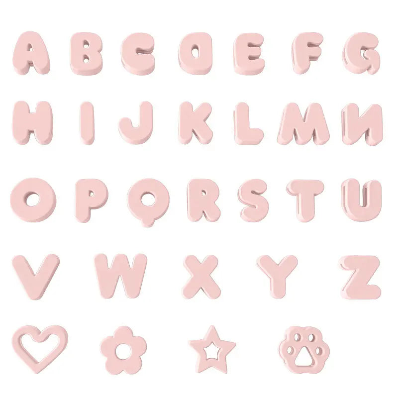 Pets Heaven Personalised Letter Collar Charm – Personalised Soft letters
