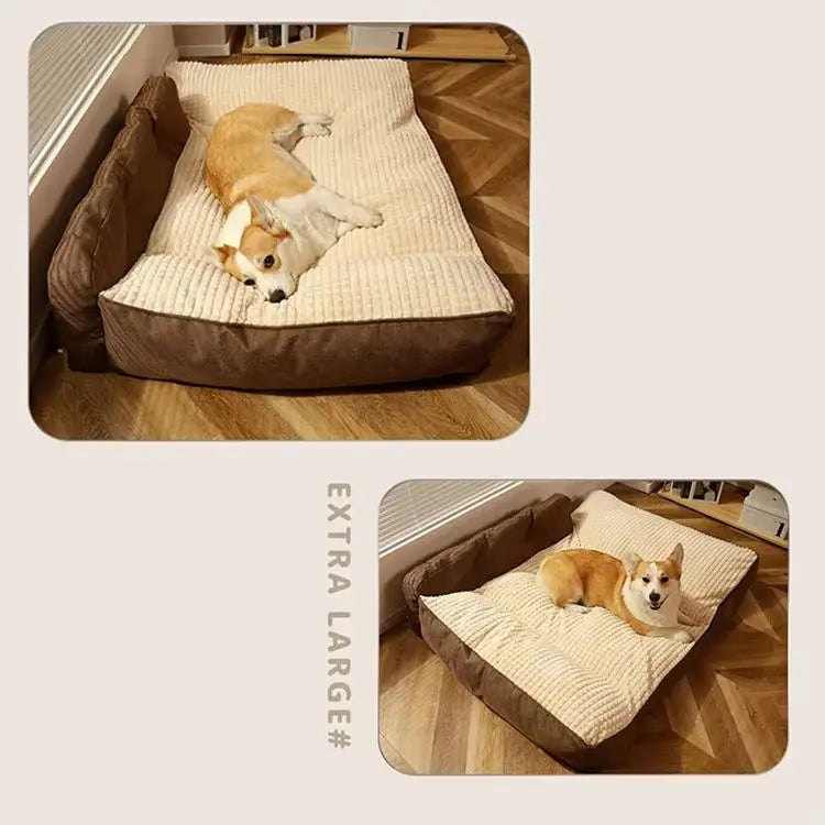 🐾 Premium Comfort Pet Bed – Supportive, Soft & All-Season Design