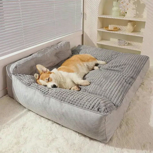 🐾 Premium Comfort Pet Bed – Supportive, Soft & All-Season Design