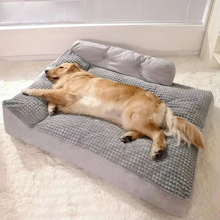 🐾 Premium Comfort Pet Bed – Supportive, Soft & All-Season Design